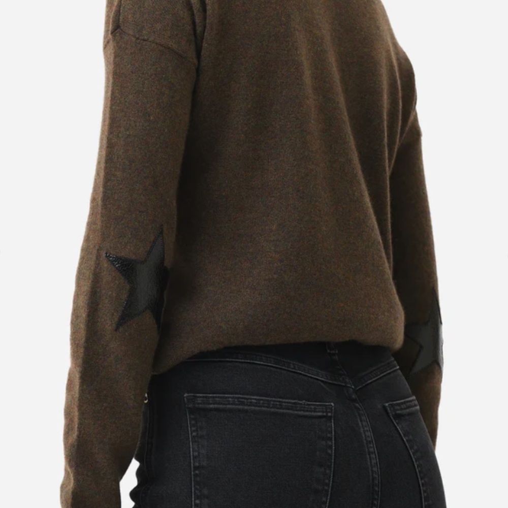 Zadig & Voltaire Cici Patch Sweater in Bronze - Picture 2 of 8